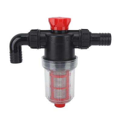 Irrigation Water Pump Filter Fine Mesh Double Layer Filtration High Flow Inline Strainer for Garden Lawn 25mm Connector