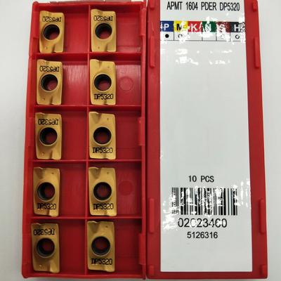 APMT1604PDER DP5320 Fräseinsätze für die Semi-Finishing-Stahlbearbeitung