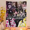 Anime Game Danganronpa Chart Tapestry Art Science Fiction Room Home Decor Cheap Hippie Wall Hanging