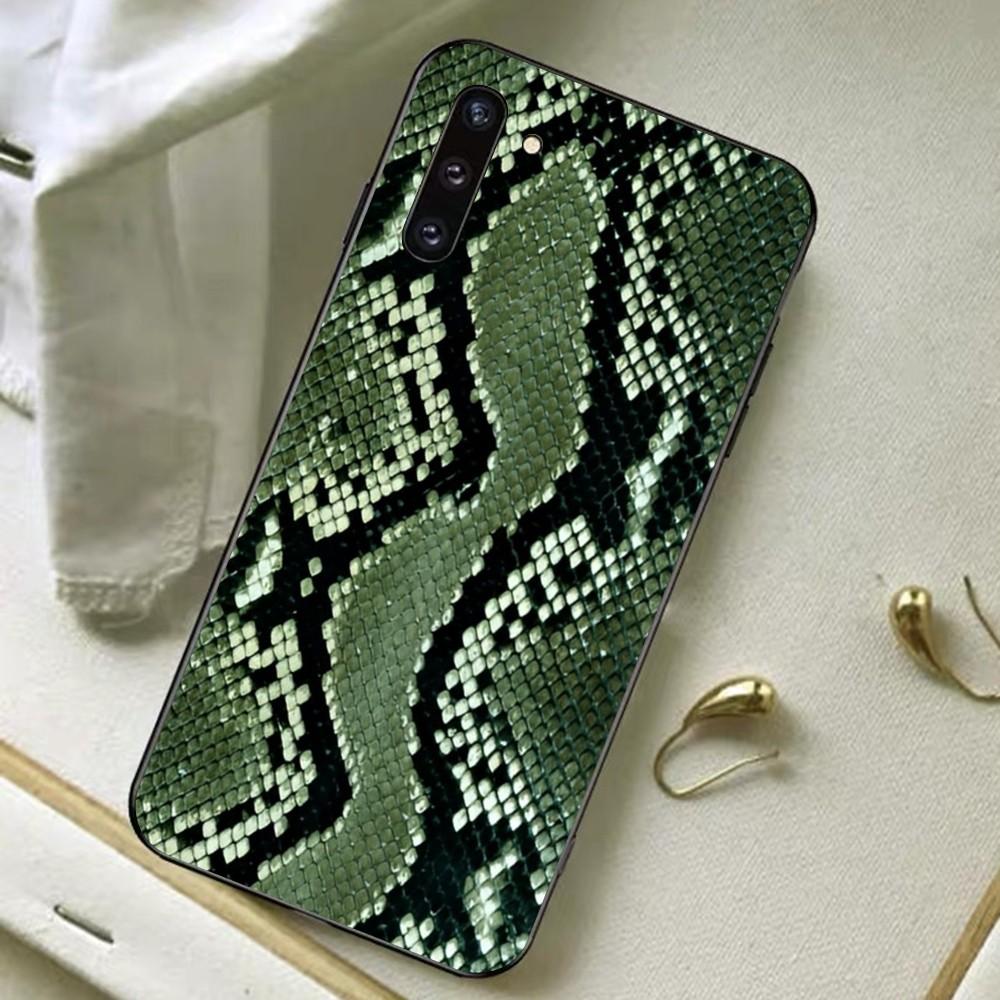 Snakes Skin Phone Case For Samsung A 13 21 30 31 32 51 52 53 70 for Huawei Honor 50 60 70 for OPPO Vivo