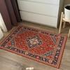 Vintage Light Luxury Bohemian Entry Living Room Decorative Rugs Crystal Pile Rugs Home Decor Bedroom Non-Slip Floor Mats
