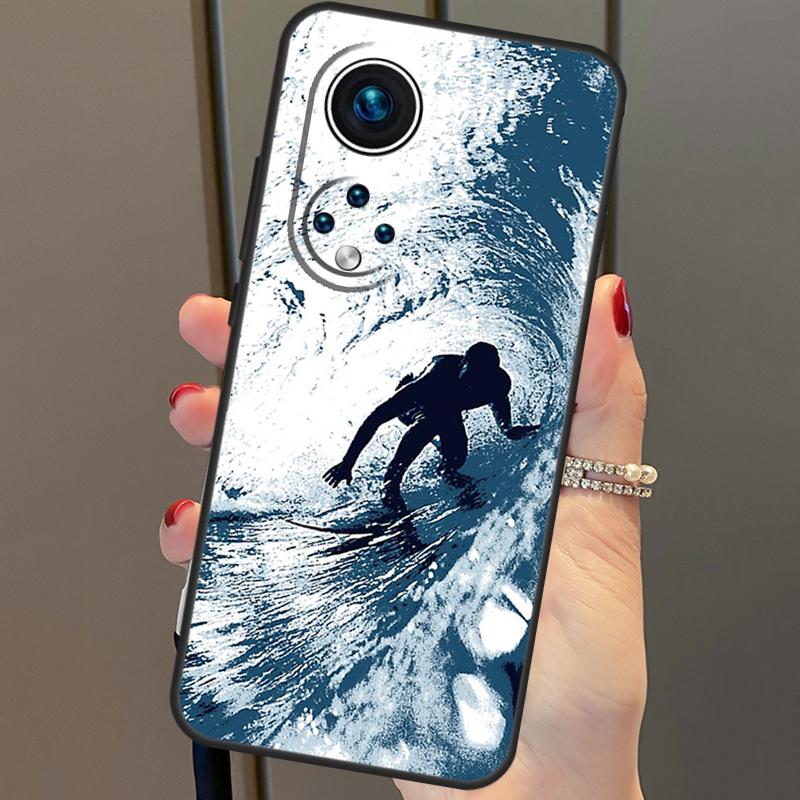 

Surfing Wave Case For Honor Magic 6 Pro 5 Lite 50 70 90 X6 X7 X8 X9 Honor X6a X7a X8a X9a X8b X9b Cover Honor 50