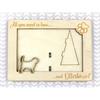 Otterhound - Photo frame, engraved wooden frame, a lovely gadget for the dog lover by Art-Dog