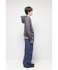 Hatchingroom Rough Hoodie Slub Graphite