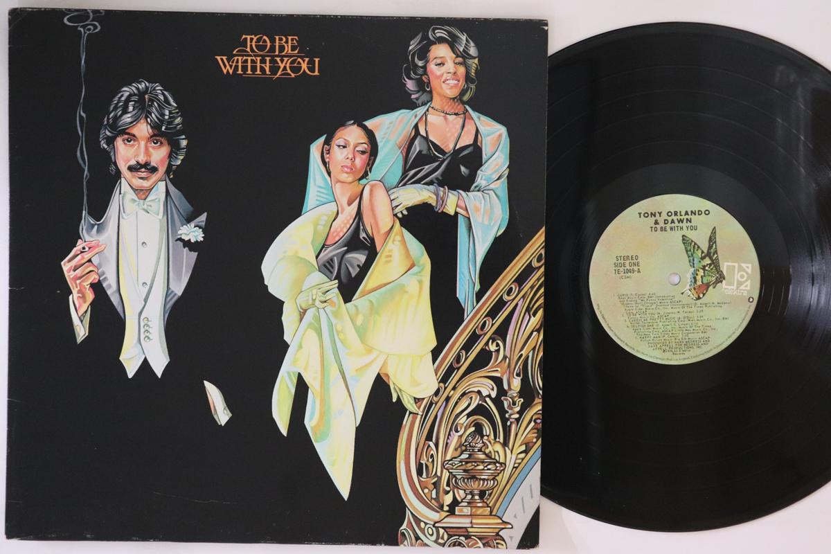 

LP Record TONY ORLANDO DAWN To Be With You 7E1049 ELEKTRA 1976 US Rock Used