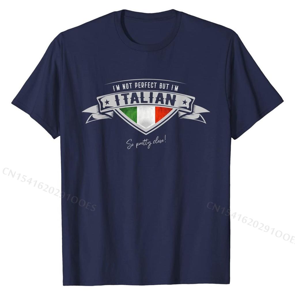 Italian Gift Shirt Funny Italy T-Shirt Prevalent Gift Tshirts Cotton Men T Shirt Customized