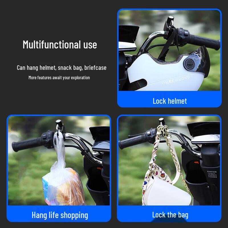 Upgraded Cycling Helmet Anti-theft Lock