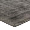 Taupe Silky-effect Viscose Rug 120x170