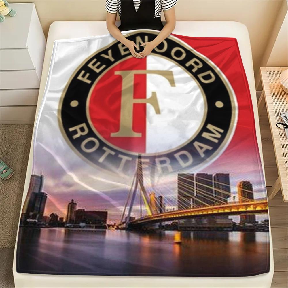 

1pc feyenoord Print Flannel Blanket, High quality Comfortable for All Seasons, Home Decor, Warmth and Comfort, Perfect for Christmas Gifts54 80cm x 120cm