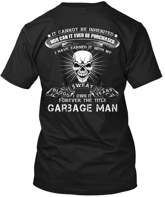 GARBAGE MAN LTD Tee T-Shirt Made in the USA Size S to 5XL Unisex T-Shirt XL