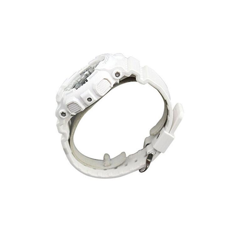 Casio Męski zegarek z podwójnym wyświetlaczem ciekłokrystalicznym/analogowym Seria Srebrny Zegarek GMA-S120MF-7A1 GMA-S120MF-7A1
