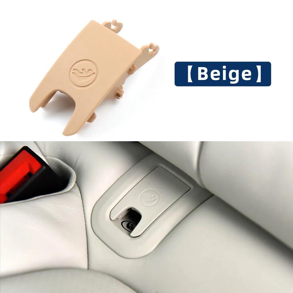For Porsche Macan 2014-2026 Car Rear Child Seat Trim Buckle Rear Safety Seat ISOfIX Cover Seat Belt Buckle Trim Cover