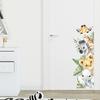 Jungle Animals Giraffe Elephant Wall Stickers for Kids Room Baby Nursery Children's Room Decoration Wall Decals