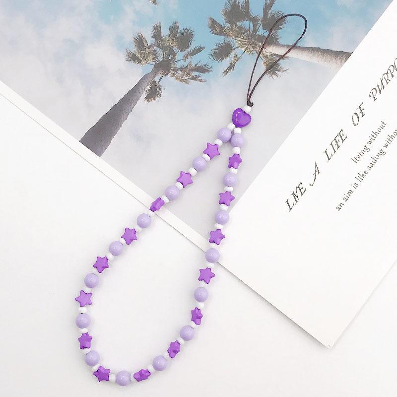 Yi Lian Star DIY Beaded Phone Chain