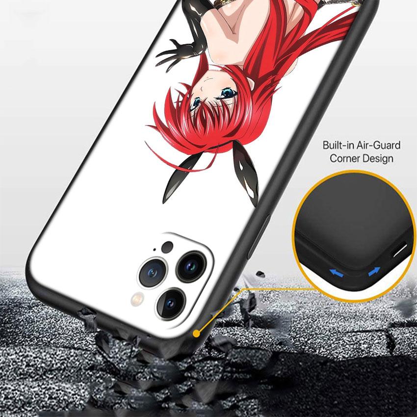 LO84 Rias Gremory Phone Case for Samsung Galaxy A11 A12 A13 A15 A52S A53 A55 A56 A70 A71 A72 A73 F06 F16 F56 S10 Plus S10e