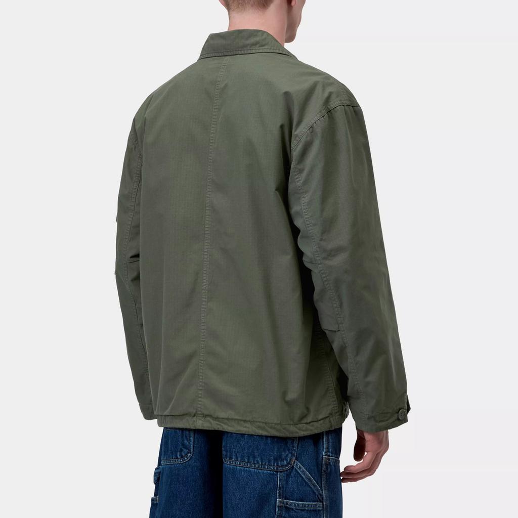 Carhartt WIP SS26 Mandelson Jacket Casual Flap Pocket Button Closure Long Sleeve Jacket Unisex Jacket I036803-11-GD