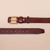 New Men's Leather Pin Buckle Belt Fashion Casual First Layer Cowhide Belt
