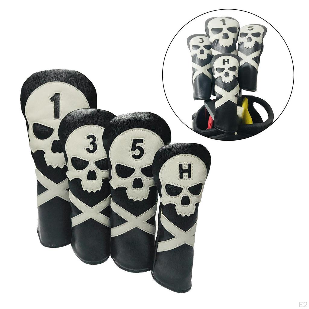 Cover Golf 1 3 5 UT Covers Replacement Sleeve Protector with Pattern And Numbers