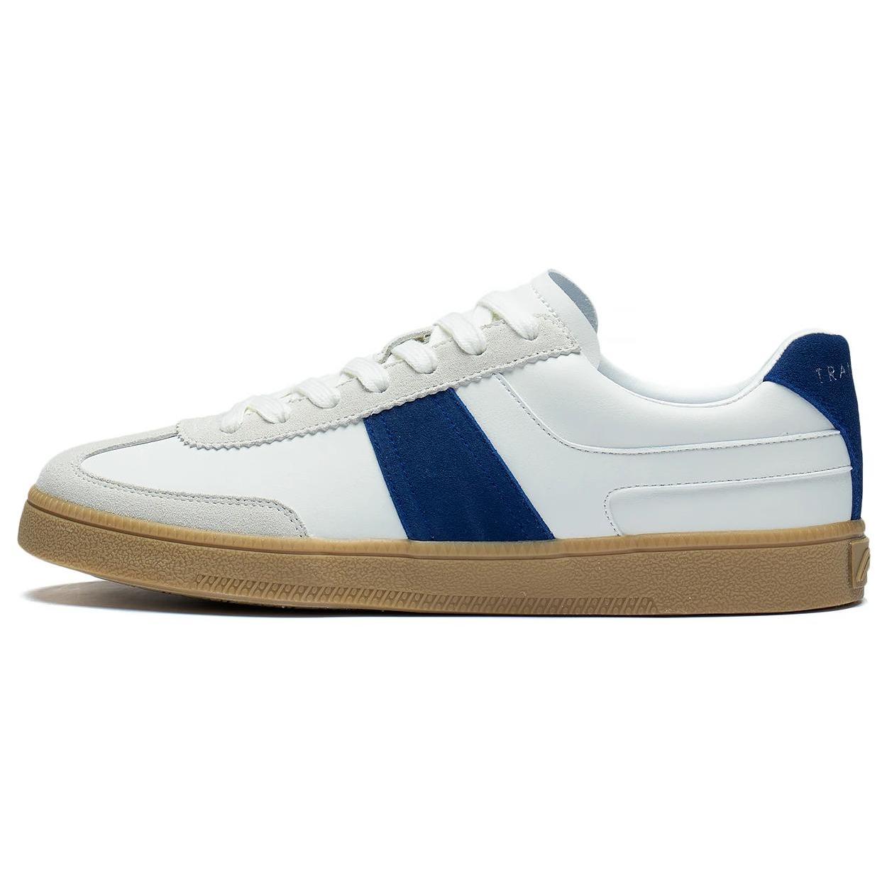 

Новые LiNing Cloud River 1.5 Нескользящие Износостойкие Низкие Кеды для Скейтборда Бело-Синие AGCT275-1 42