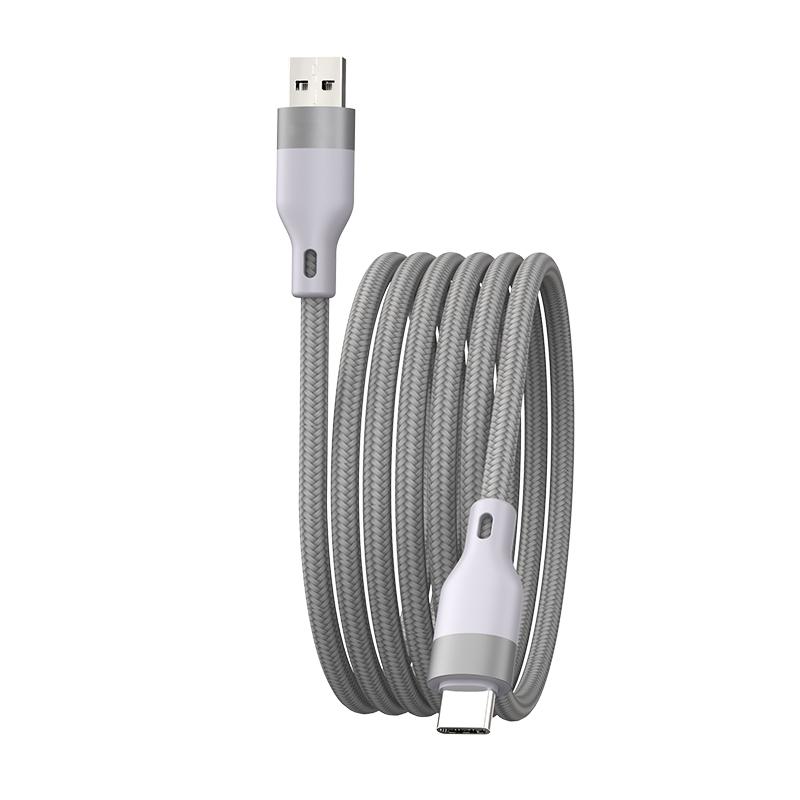 Hot Selling 60W 240W 5A Fast Charging USB Type C Magnetic Suction Braid Nylon Cable for Mobile Phone