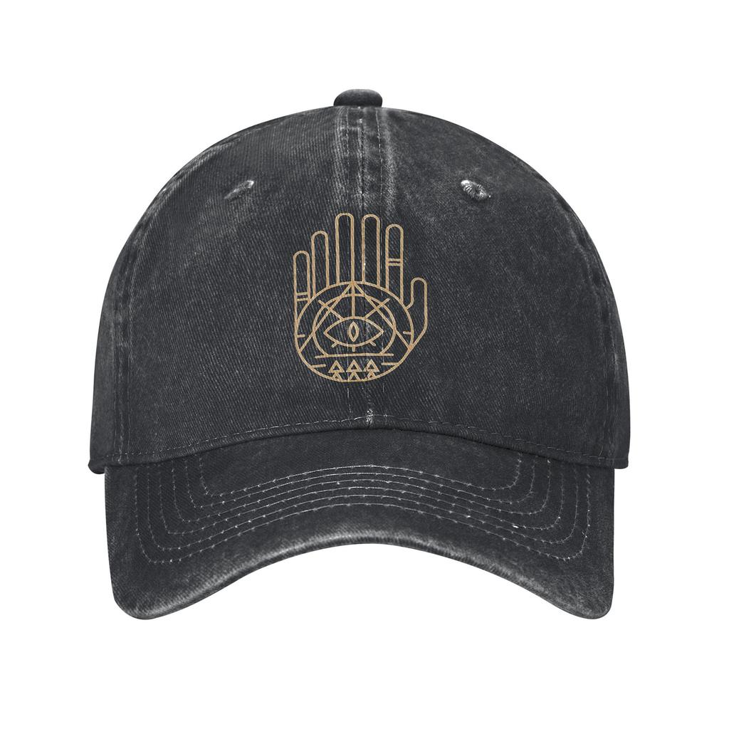Vintage Gravity Falls Bill Cypher Baseball Cap Men Women Distressed Washed Sun Cap Gift Hats Cap