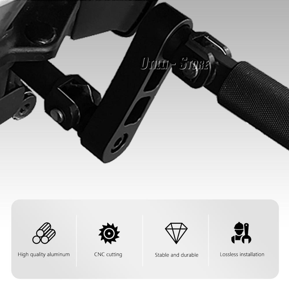 Motorcycle Adjustable Passenger Footpegs Mount Kit Highway Pegs Male Mount Foot Peg Clamp Support Extensions Bracket For Harley