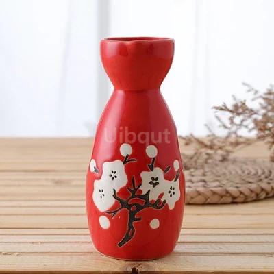Restaurant decoration Decorative sashimi Salmon garnish bottle Dry ice small pot ice cup Wine bottle Japanese creative ceramics