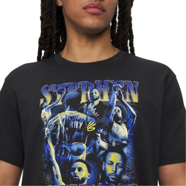 Under Armour Moments Curry Graffiti Print Basketball Lightweight Comfortable Breathable Training Fitness Short Sleeve T-Shirt Men tops 6011258-001