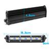 8''60W Aluminum 6D Spot Beam Slim LED Work Light Bar Single Row Car SUV Off Road Lamps New