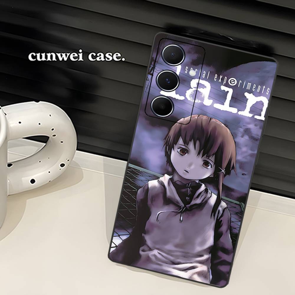 Serial Experiments Lain Cartoon Phone Case For Samsung S 24 Fe 25 Ultra Plus 20 Lite 21 30 22 23 24 22 Ultra 5G Fundas