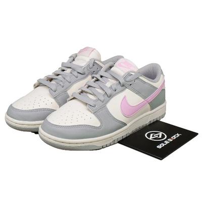 Dunk Low Cinza Rosa DD1873-002 Tamanho Feminino