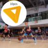 10 Pieces Soccer Training Cones Agility Supplies Disc Triangle
