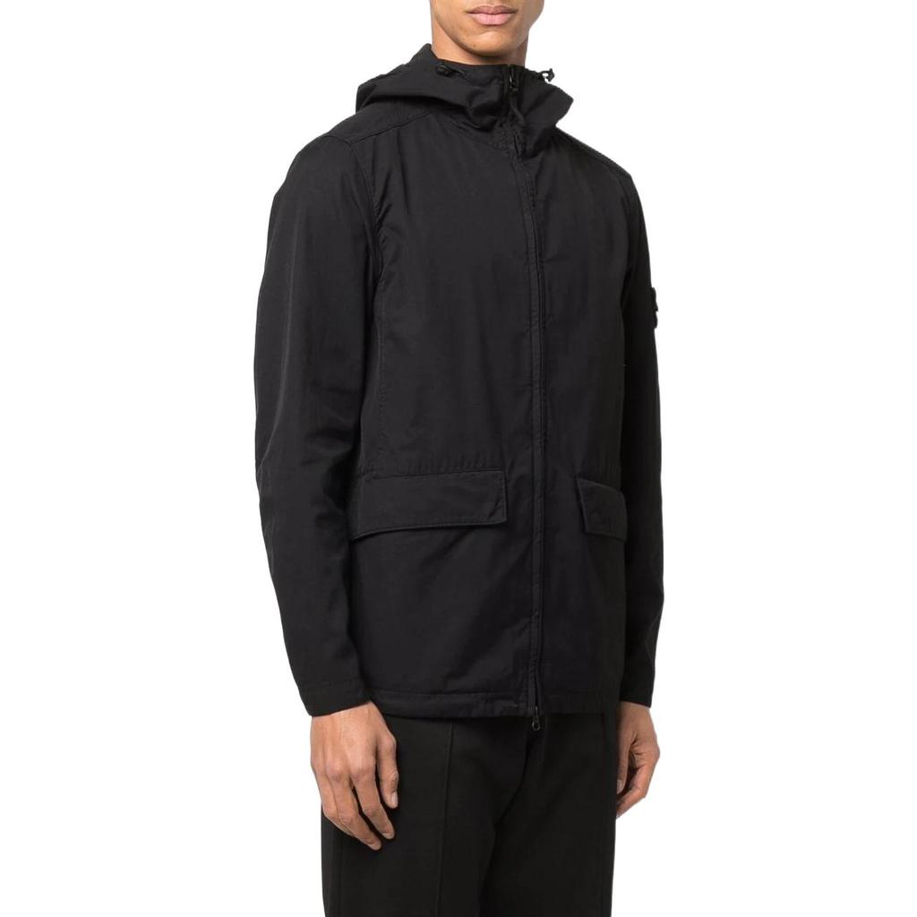 STONE ISLAND Parka Black Men Outerwear 761540833-V0029