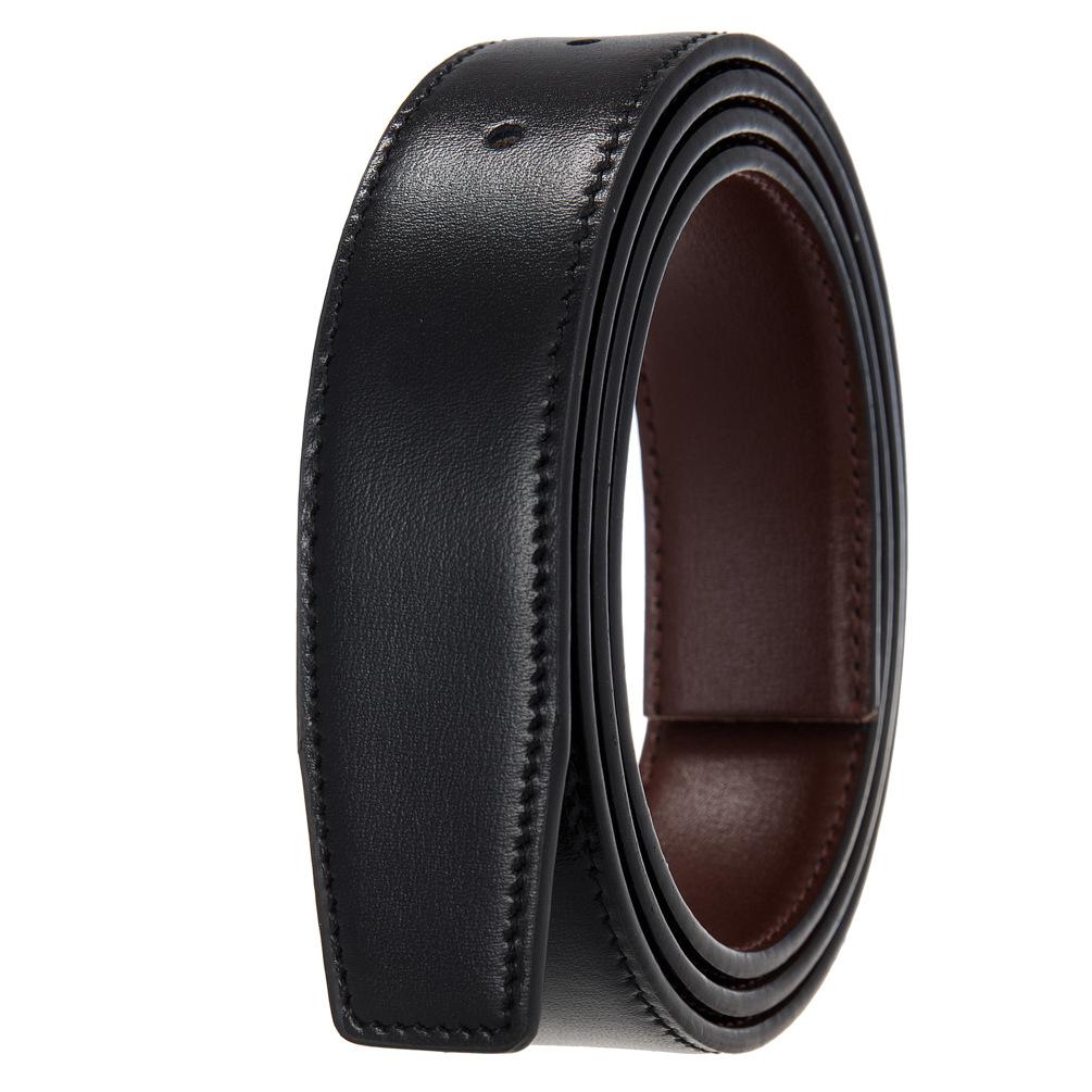 1Pcs 3.1Cm Pin Buckle Belt Body, Imported Silicone Cowhide Belt, Punching Belt Ly31-3937