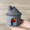 House Shape Silicone Tealight Stand Mould For Epoxy Resin Candle Tealight Holder Decoration Multipurpose Silicone Molds