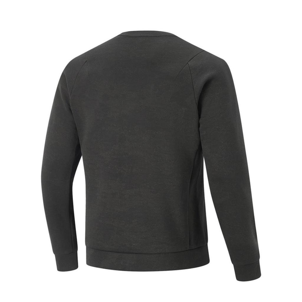 Li Ning Sweatshirt Men's Obsidian Gray AWDU545-7