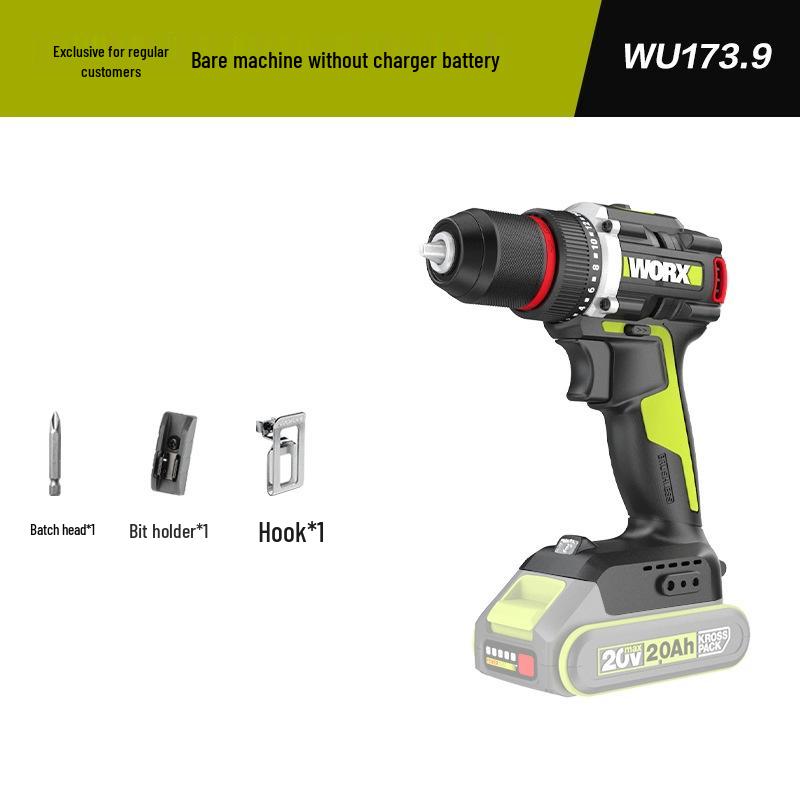 

Weike WU173 Brushless Mini Electric Drill & Screwdriver with Rechargeable Lithium Battery
