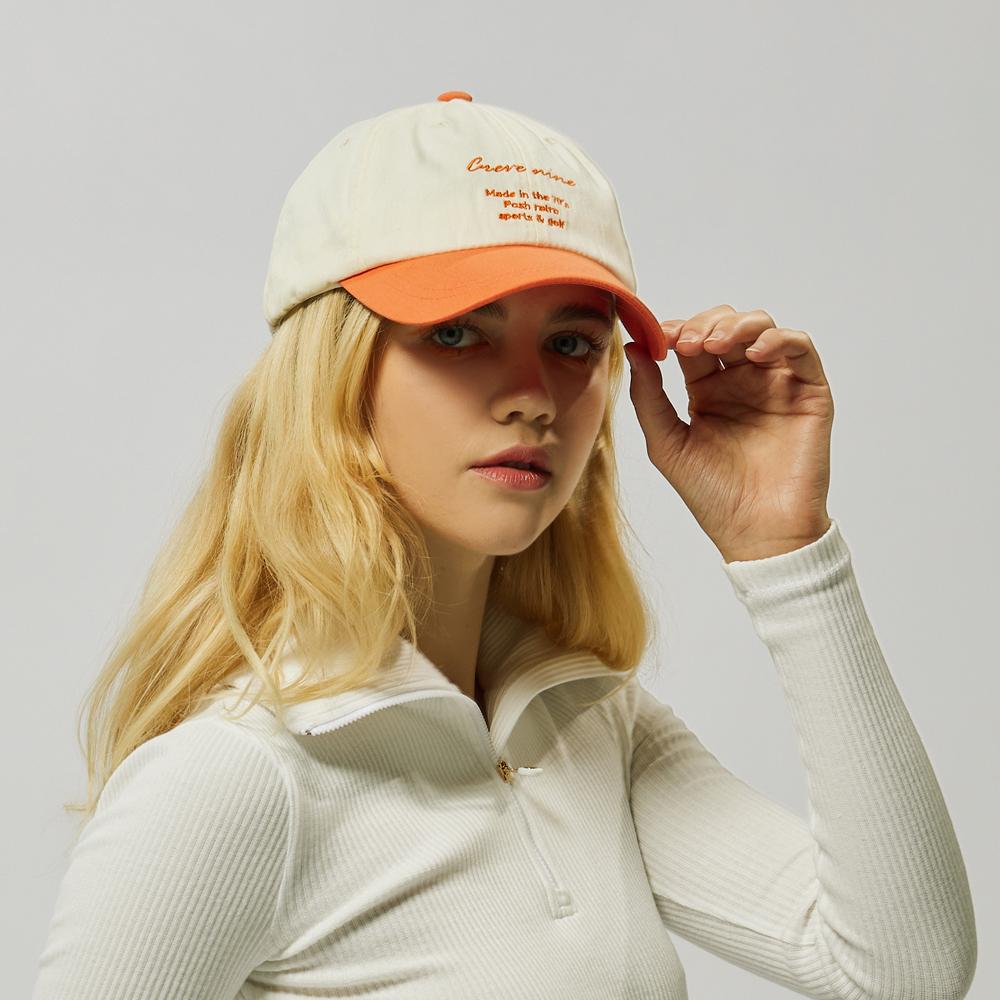 CREVE9 Retro Two-Tone Ball Cap Or