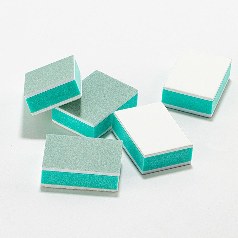3pcs Mini Nail Buffer Block Grit Nail Art Sanding Polish Uv Gel Shining Buffer Files Polishing Special Polishing Nail File