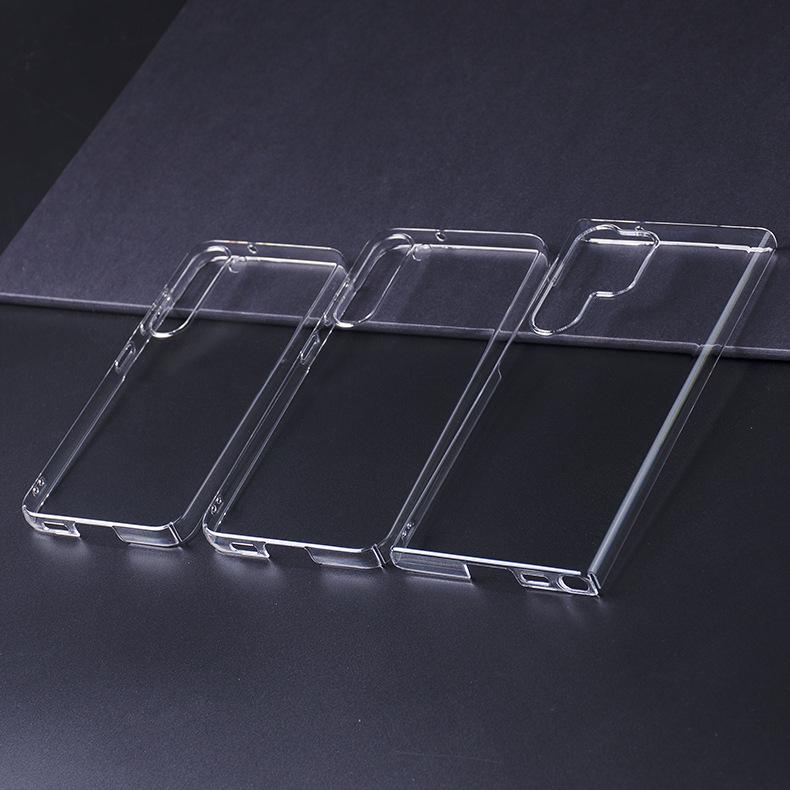 Suitable for Samsung S24 Phone Case, Full Anti-drop Transparent Protective Case, S25ultra Phone Case, PC Material A36 Case