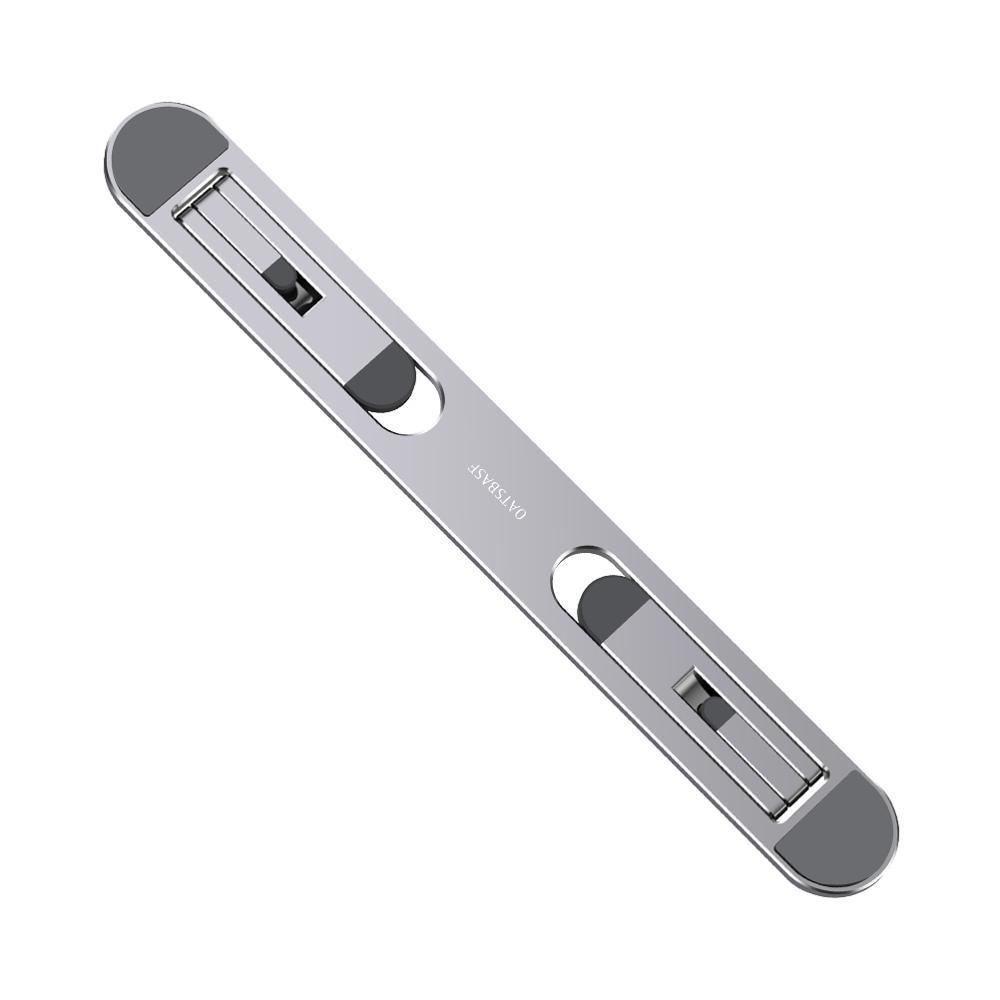 

Подставка для ноутбука Oatsbasf, аксессуары для ноутбуков, планшетов, подставка для MacBook Pro, мини-складная подставка для ноутбука, портативный держатель, охлаждающая подставка laptop stand серебряный