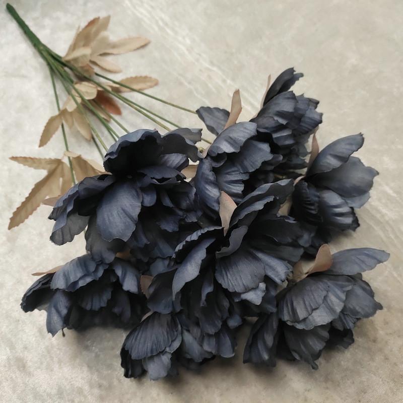 Silk Peony Realistic Artificial Flowers For Wedding Party Home Decorations