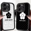 Fashion M-Mary-Q-Quants Silicone Phone Case for iPhone 17 Pro Max 16 15 14 13 12 11 Plus 17 Air
