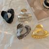 Light Luxury  Irregular Geometric Hollow Shaped Hairpin Advanced Multicolor Metal Shark Clips Simple Hair Accessories