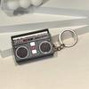 Mini Retro Recorder Keychain Easy To Use Lightweight Recording Device for Backpack Pendant Daily Commute