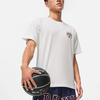 Li-Ning Anti-Five Series Letter Print Loose Round Neck Short Sleeve T-Shirt Men Tops Off-White AHST507-1