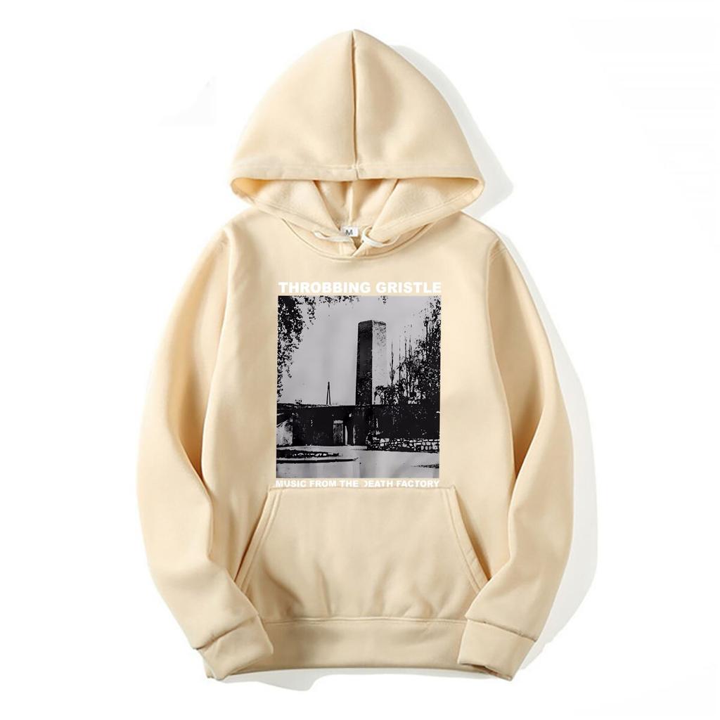 Throbbing Gristle Music From Hoodies Black Size S M L 234XL Cotton ZZ1247 Long Sleeves