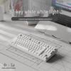 Strawberry Kitten Wireless Bluetooth Mechanical Keyboard with Universal Switches - Silent Design for Office and Gaming