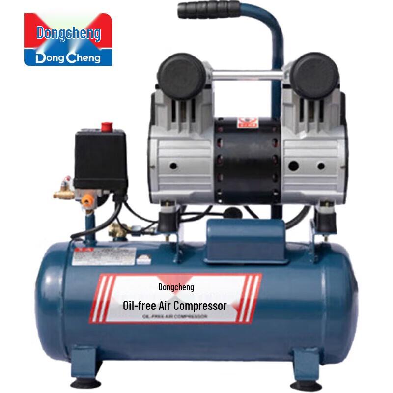 Dongcheng Oil-Free Air Compressor CN plug (adapter included)