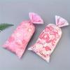 50pcs Valentine's Day Candy Bag Love Packaging Bag Flame Red Lip Snack Cookie Bag Party Gift Bag Food Packaging Bag Supplies Baking Shop Supplies